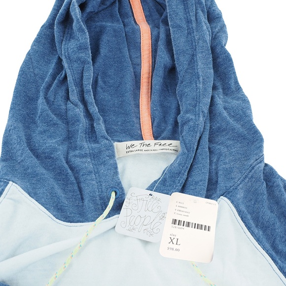 Free People Extra Long Hooded Long-Sleeve Tee - EAST - Picture 9 of 9